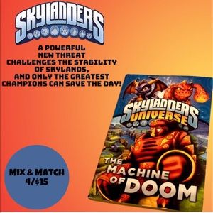🔵 4 FOR $15 ITEM • Skylanders Universe Paperback